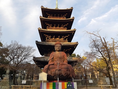 八事山興正寺の五重塔