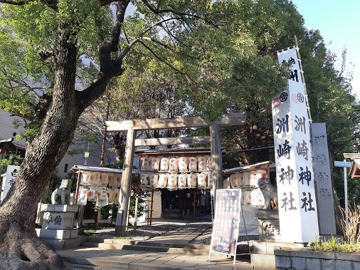 洲崎神社の外観