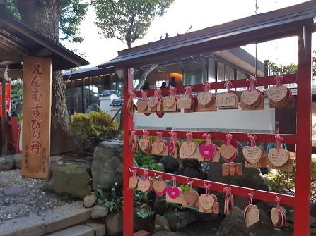 洲崎神社の「縁結びの神」